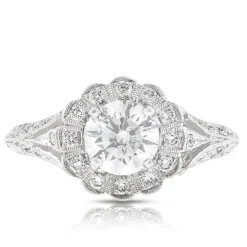 Diamond Engagement Ring 14K Sale