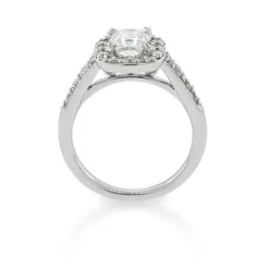 Diamond Halo Bridal Set 14K Outlet