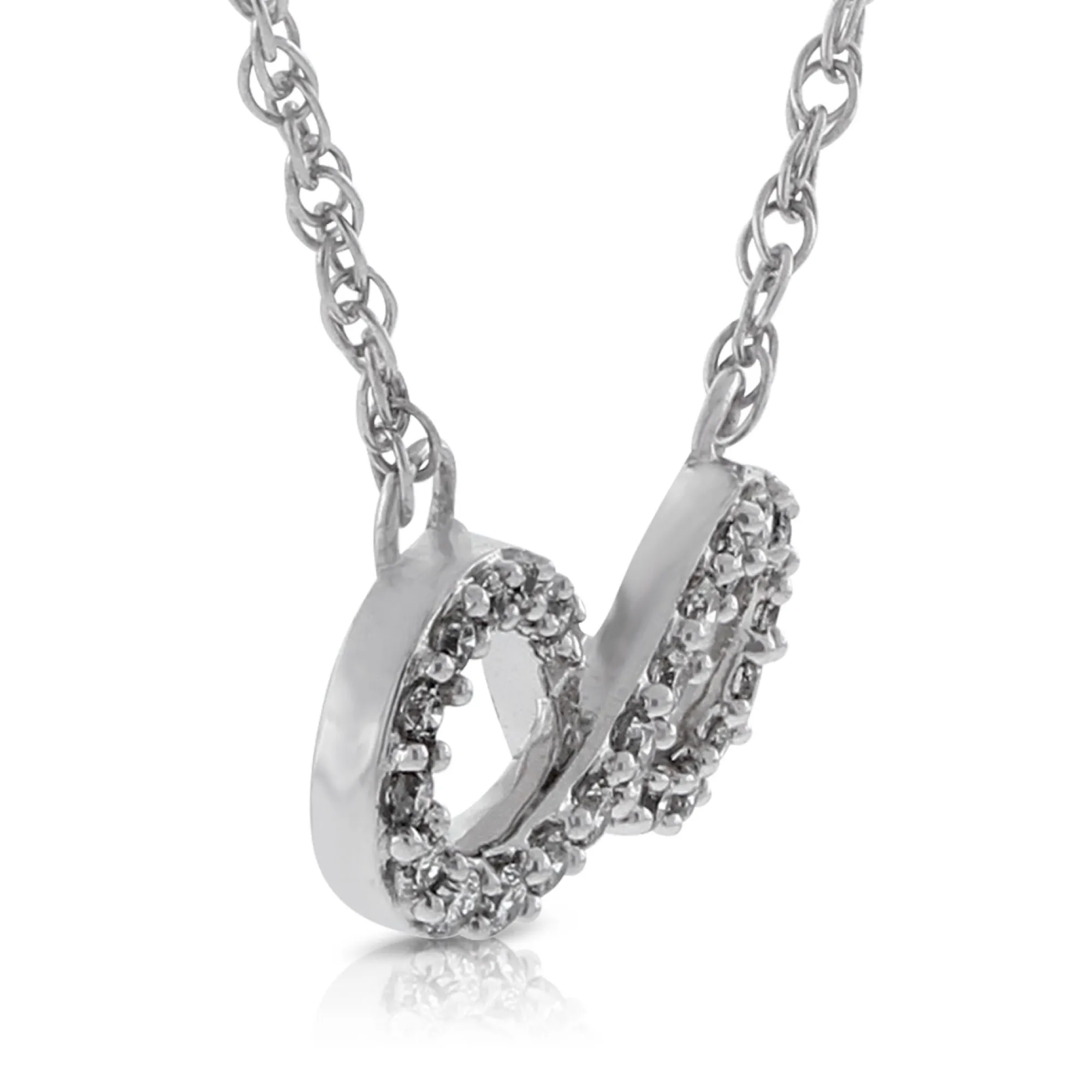 Diamond Infinity Necklace 14K Best
