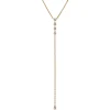 Diamond Lariat Necklace, 14K Yellow Gold Best