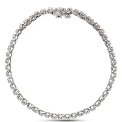 Diamond Tennis Bracelet, 14K White Gold Clearance