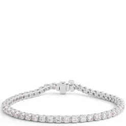 Diamond Tennis Bracelet, 14K White Gold Clearance