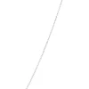 Double Loop Black and White Diamond Necklace, ⅓ Carat, 14K White Gold Outlet