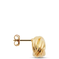 Double Open Love Knot Earrings 14K Hot