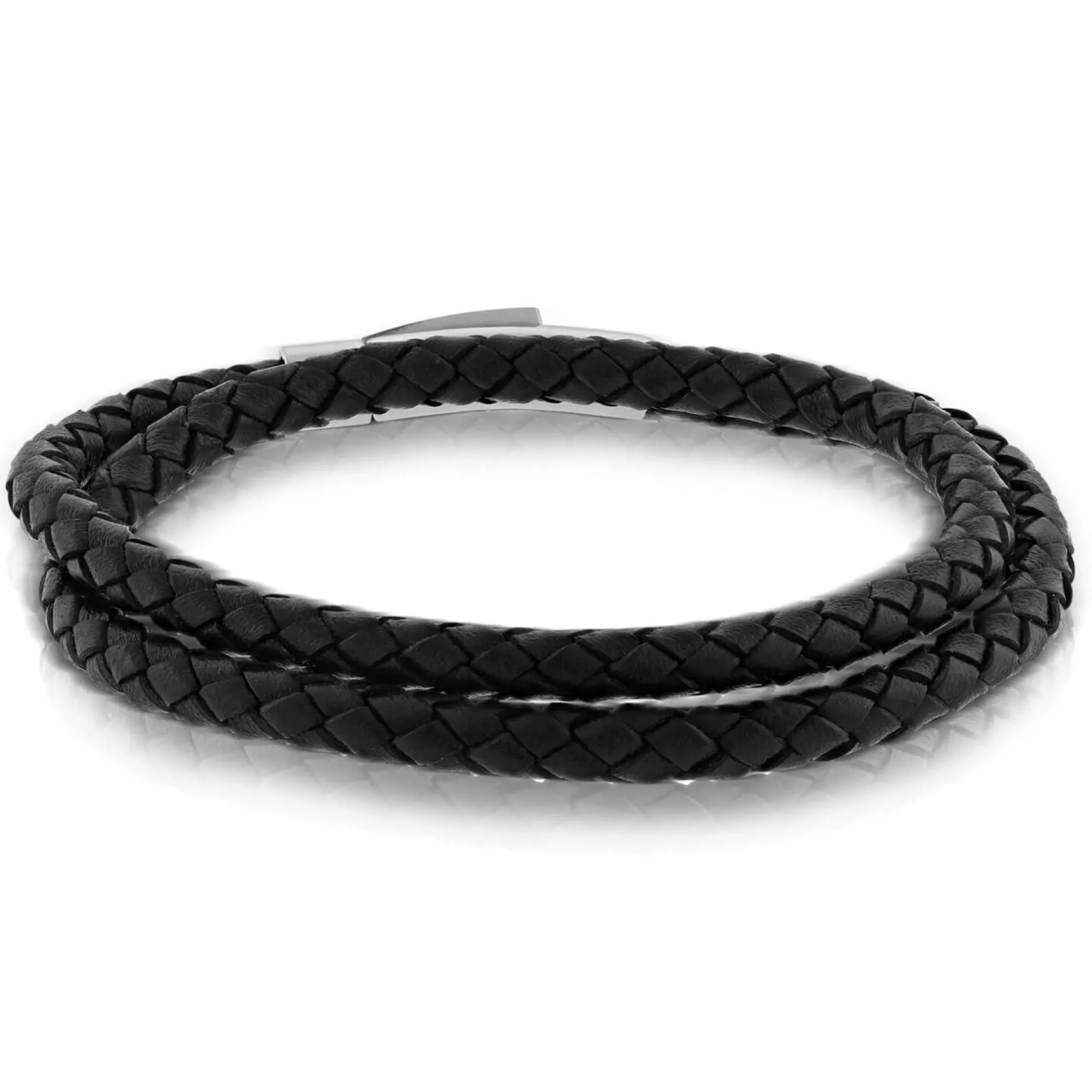 Double Wrap Leather Bracelet New
