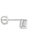 Fancy Shape Trillion Diamond Stud, ⅓ Carat, 14K White Gold Online