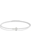 Flexy Cross Bangle Diamond Bracelet, 14K White Gold Online