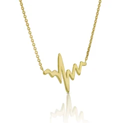 Heartbeat Necklace 14K Outlet