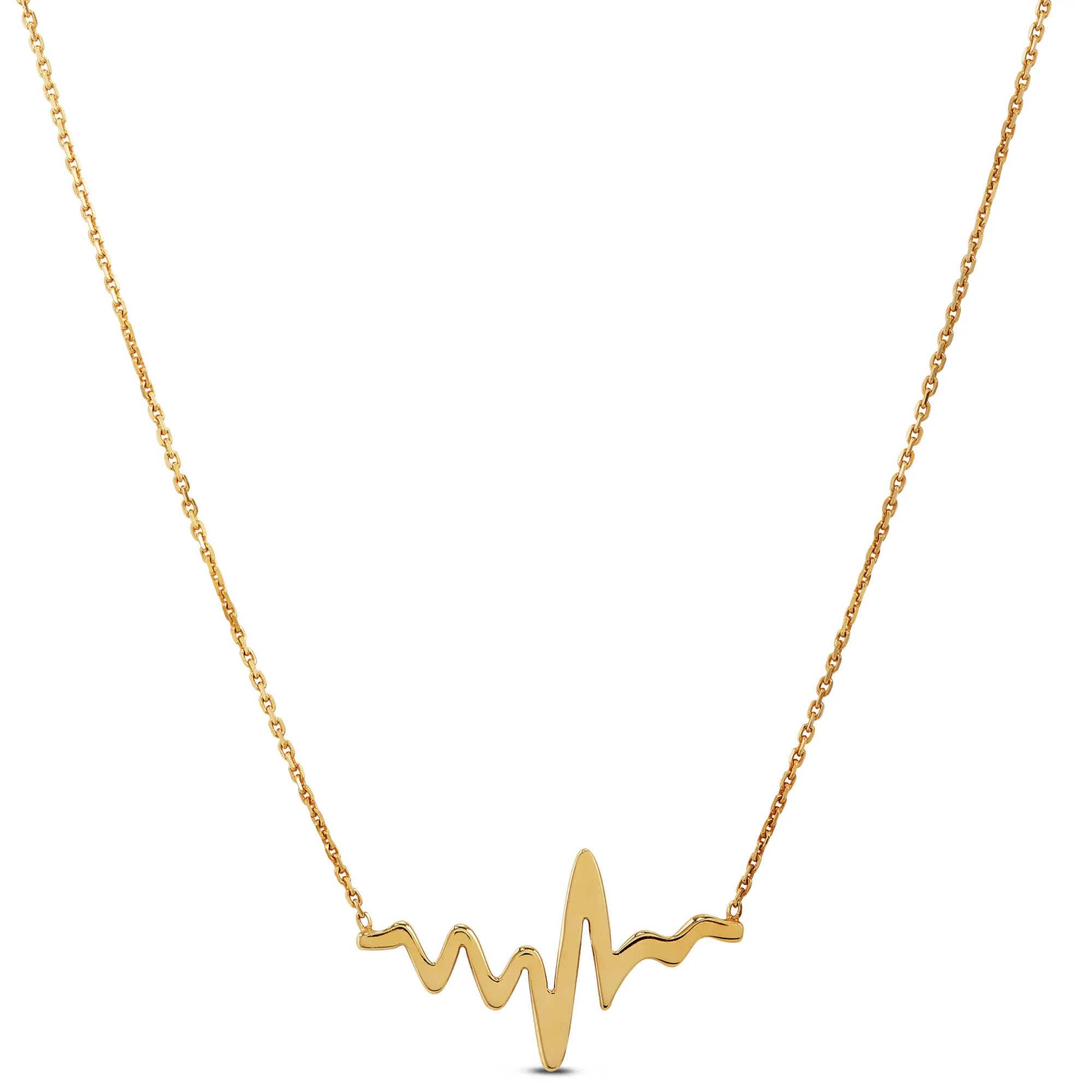 Heartbeat Necklace 14K Outlet