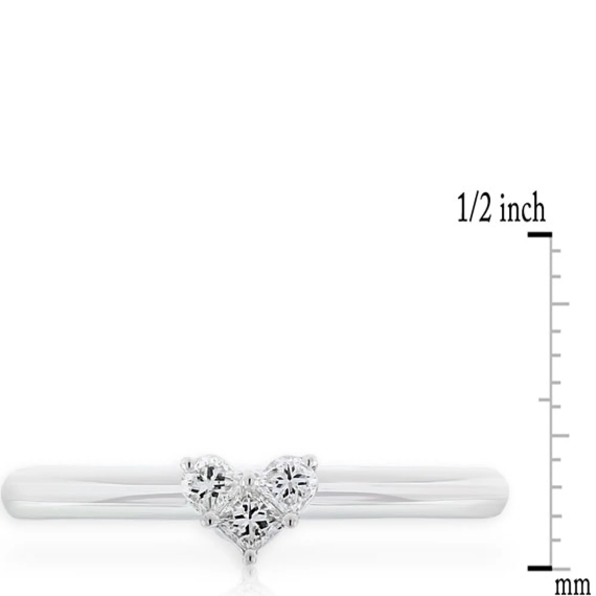 Heart Diamond Ring 14K Hot