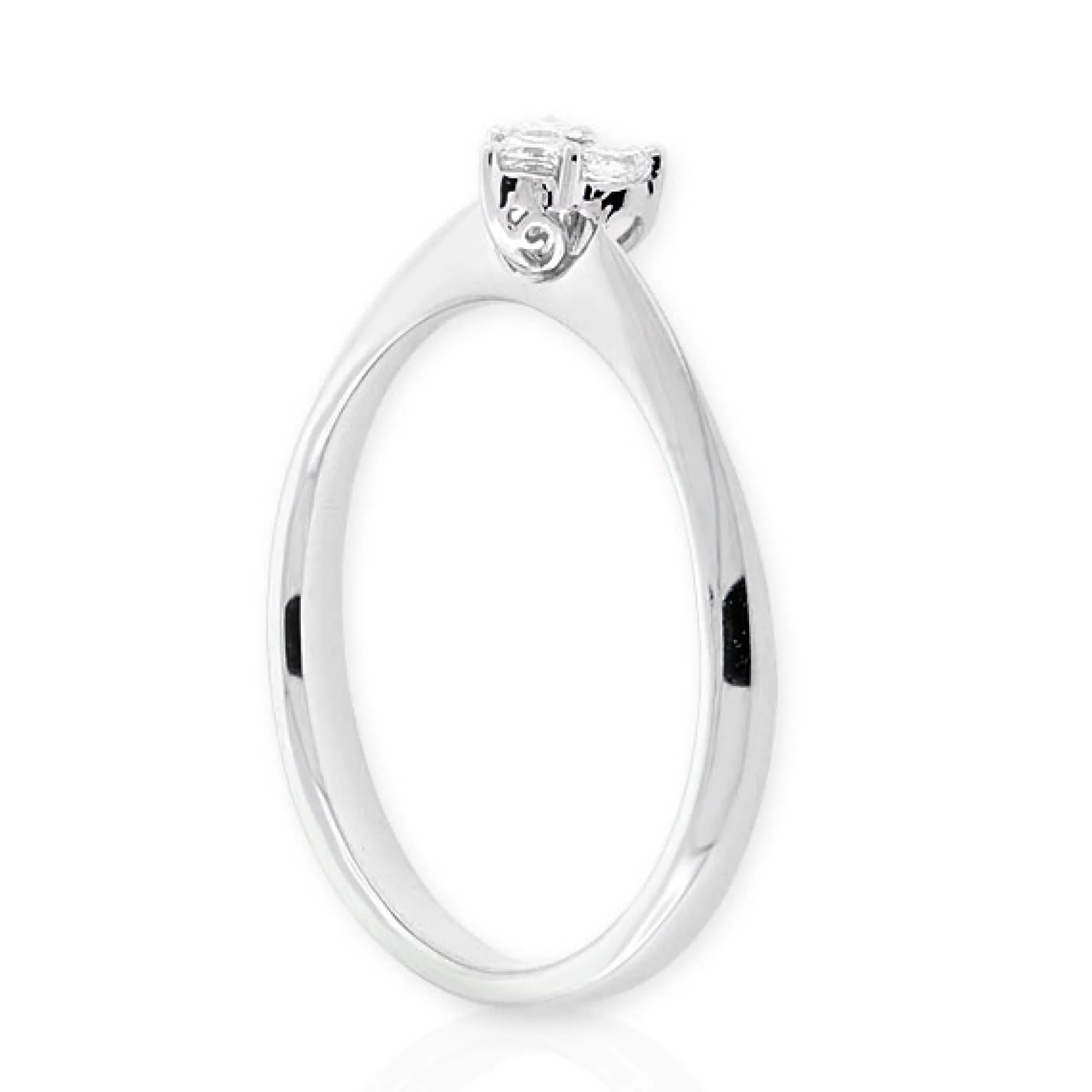 Heart Diamond Ring 14K Hot