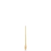 Heart Shaped Pin Hoops, 14K Yellow Gold Clearance
