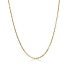 Hollow Round Box Chain 14K, 24" Best