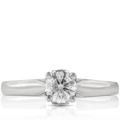 Ikuma Ideal Cut Canadian Diamond Solitaire Ring 14K, 1/2 ct. Outlet