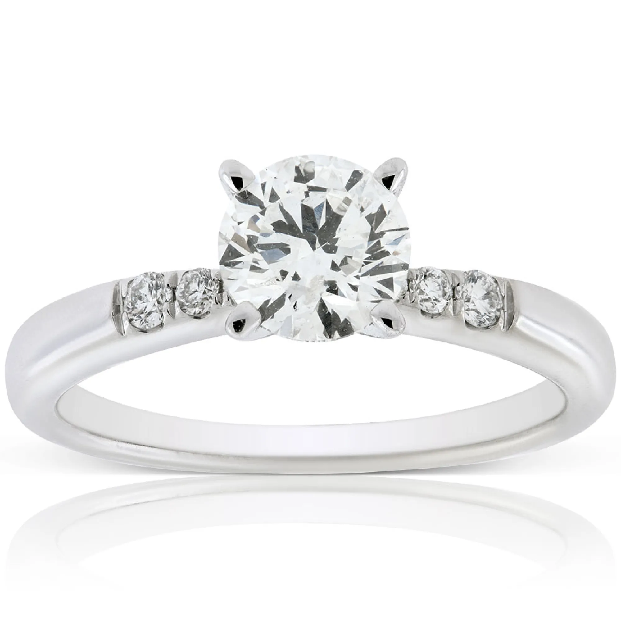 Ikuma Canadian Diamond Engagement Ring 14K Outlet