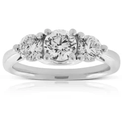 Ikuma Canadian Diamond Engagement 3-Stone Ring 14K Online