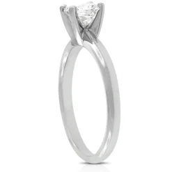 Ikuma Canadian Diamond Princess Cut Ring 14K, 3/4 ct.