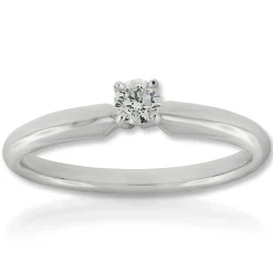 Ikuma Canadian Diamond Ring 14K, 1/7 ct. Hot