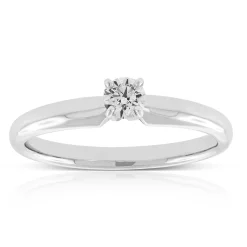 Ikuma Canadian Diamond Ring 14K, 1/5 ct. Online