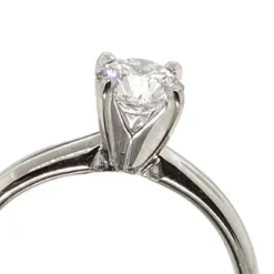 Ikuma Canadian Diamond Solitaire White Gold Ring 14K, 3/4 ct. Sale