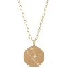Ikuma Canadian Diamond Taurus Zodiac Necklace, 14K Yellow Gold Best