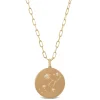 Ikuma Canadian Diamond Virgo Zodiac Necklace, 14K Yellow Gold Discount