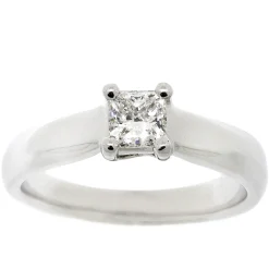 Ikuma Canadian Princess Cut Diamond Solitaire Ring 14K, 1/2 ct. Online