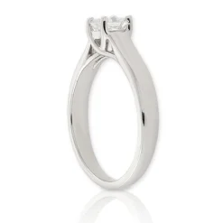 Ikuma Canadian Princess Cut Diamond Solitaire Ring 14K, 1/2 ct. Best