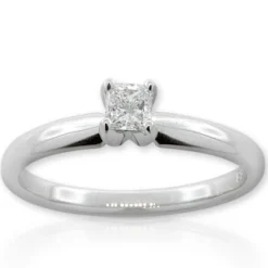 Ikuma Canadian Princess Cut Diamond Solitaire Ring 14K, 1/4 ct. Discount