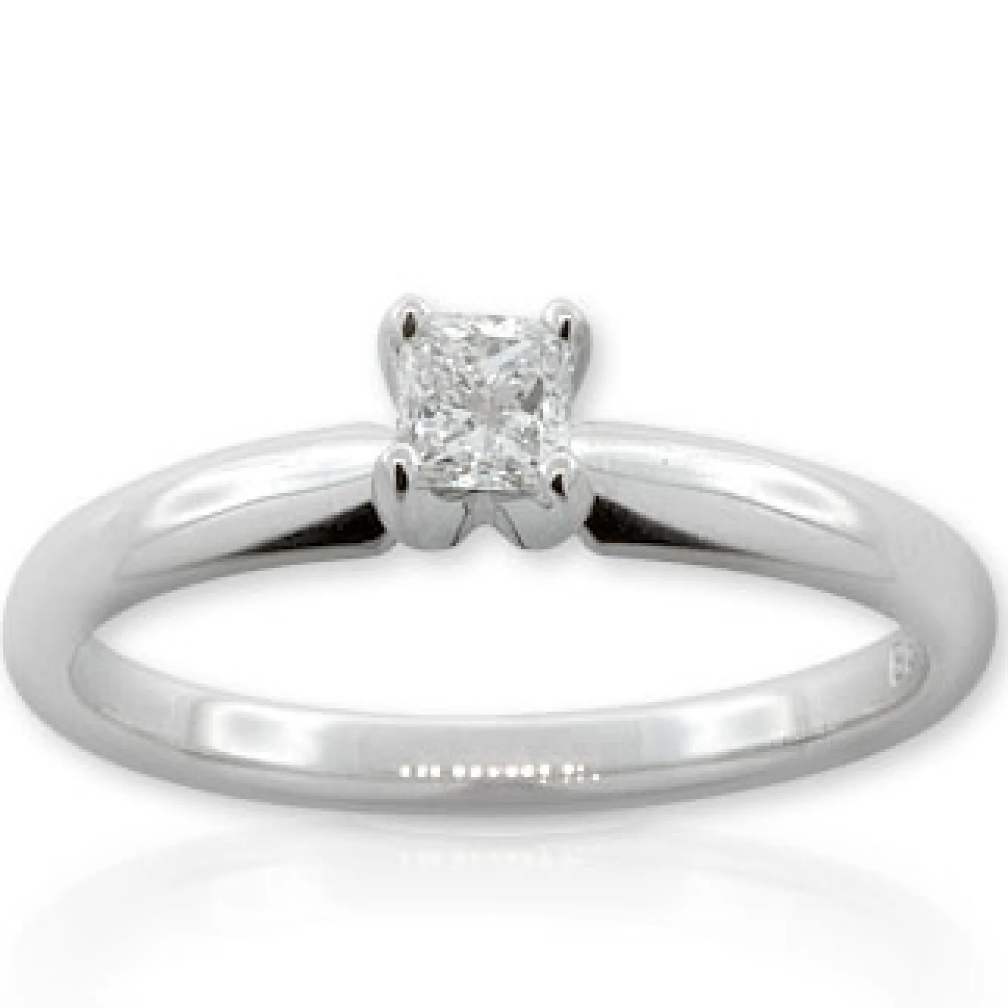 Ikuma Canadian Princess Cut Diamond Solitaire Ring 14K, 1/4 ct. Discount