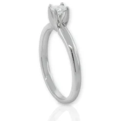 Ikuma Canadian Princess Cut Diamond Solitaire Ring 14K, 1/4 ct. Discount