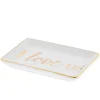 I LOVE US Porcelain Ring Tray Discount