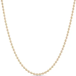 18-Inch Bead Chain, 14K Yellow Gold Best