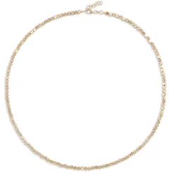 Toscano 18-Inch Bead Necklace, 14K Yellow Gold