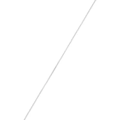 20 Inch Box Chain, 14K White Gold Clearance