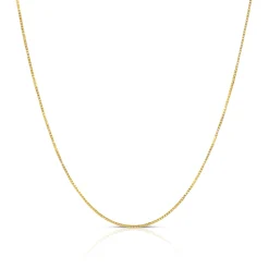 18-Inch Box Chain Necklace, 14K Yellow Gold Discount