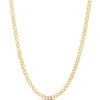 18-Inch Curb Link Necklace, 14k Yellow Gold Best