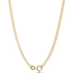 18-Inch Curb Link Necklace, 14k Yellow Gold Best