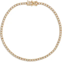 7-Inch Diamond Bracelet, 14K Yellow Gold Clearance