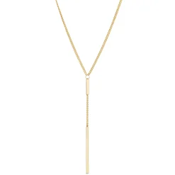 Toscano 18-Inch Double Bar Gold Necklace, 14K Yellow Gold Online