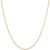 24-Inch Moon Cut Bead Necklace, 14K Yellow Gold Clearance