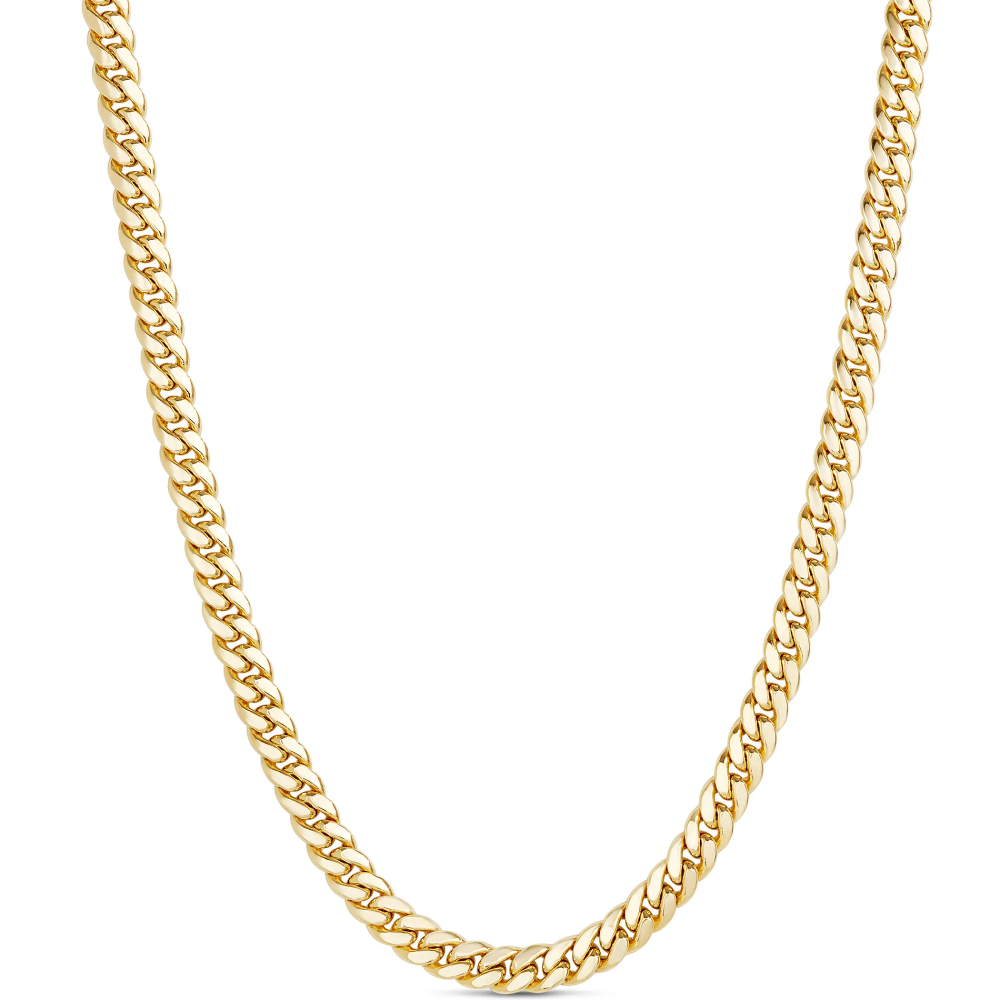 Toscano 24-Inch Cuban Link Chain, 14K Yellow Gold Hot
