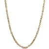 Toscano 24-Inch Mixed Link Neck Chain, 14K Yellow Gold Outlet