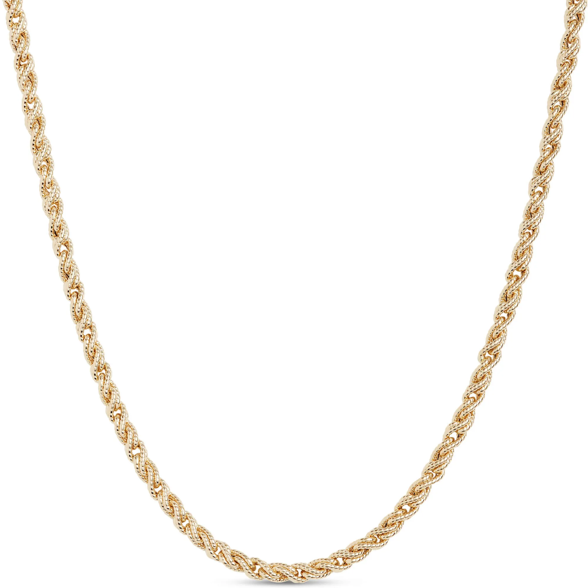 Toscano 18-Inch Torchon Necklace, 14K Yellow Gold Discount