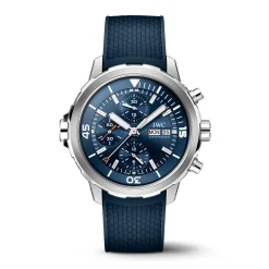 IWC Aquatimer Chronograph Blue Dial Watch, 44mm New