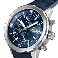 IWC Aquatimer Chronograph Blue Dial Watch, 44mm New