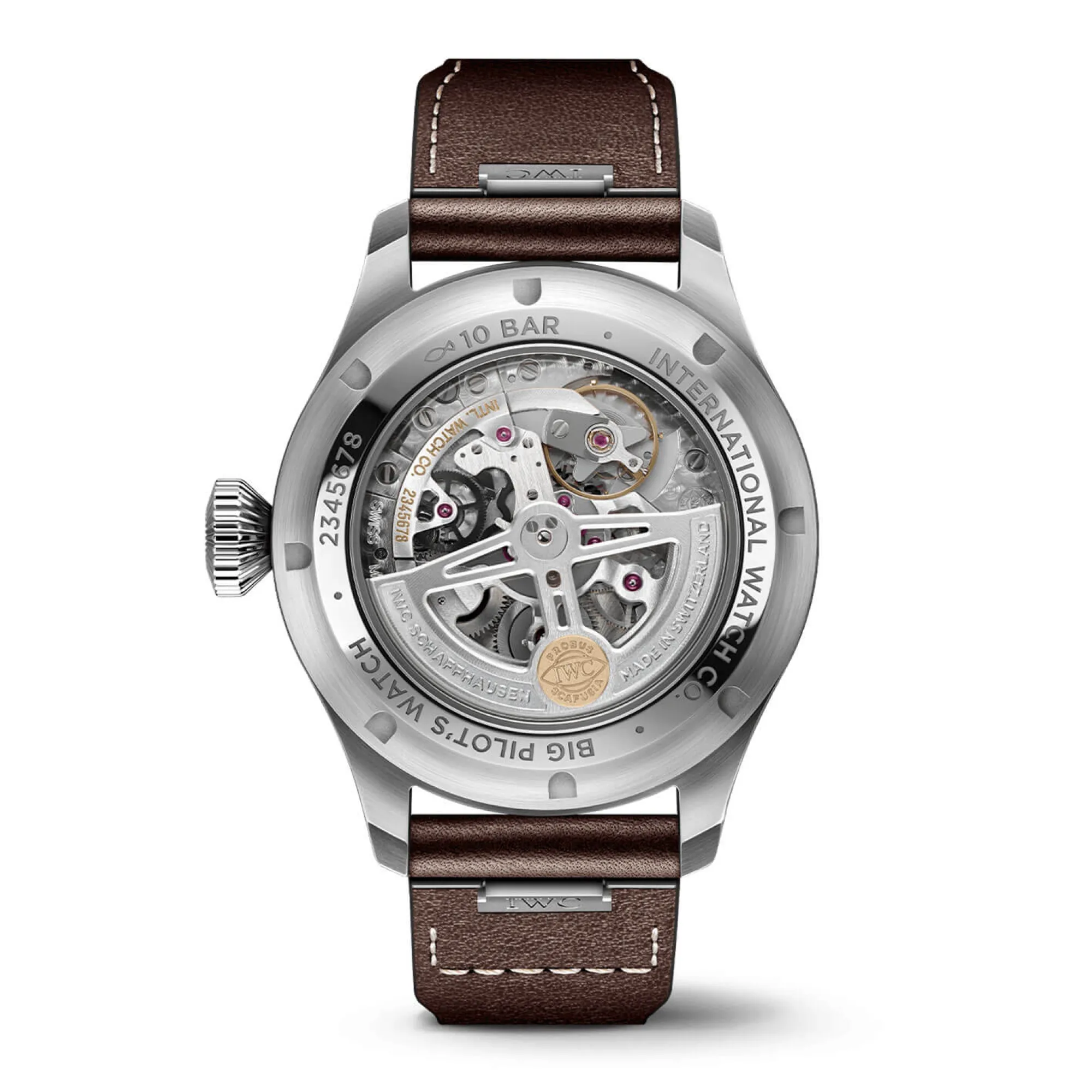 IWC Big Pilot's Watch 43 Black Dial Leather, 43mm New