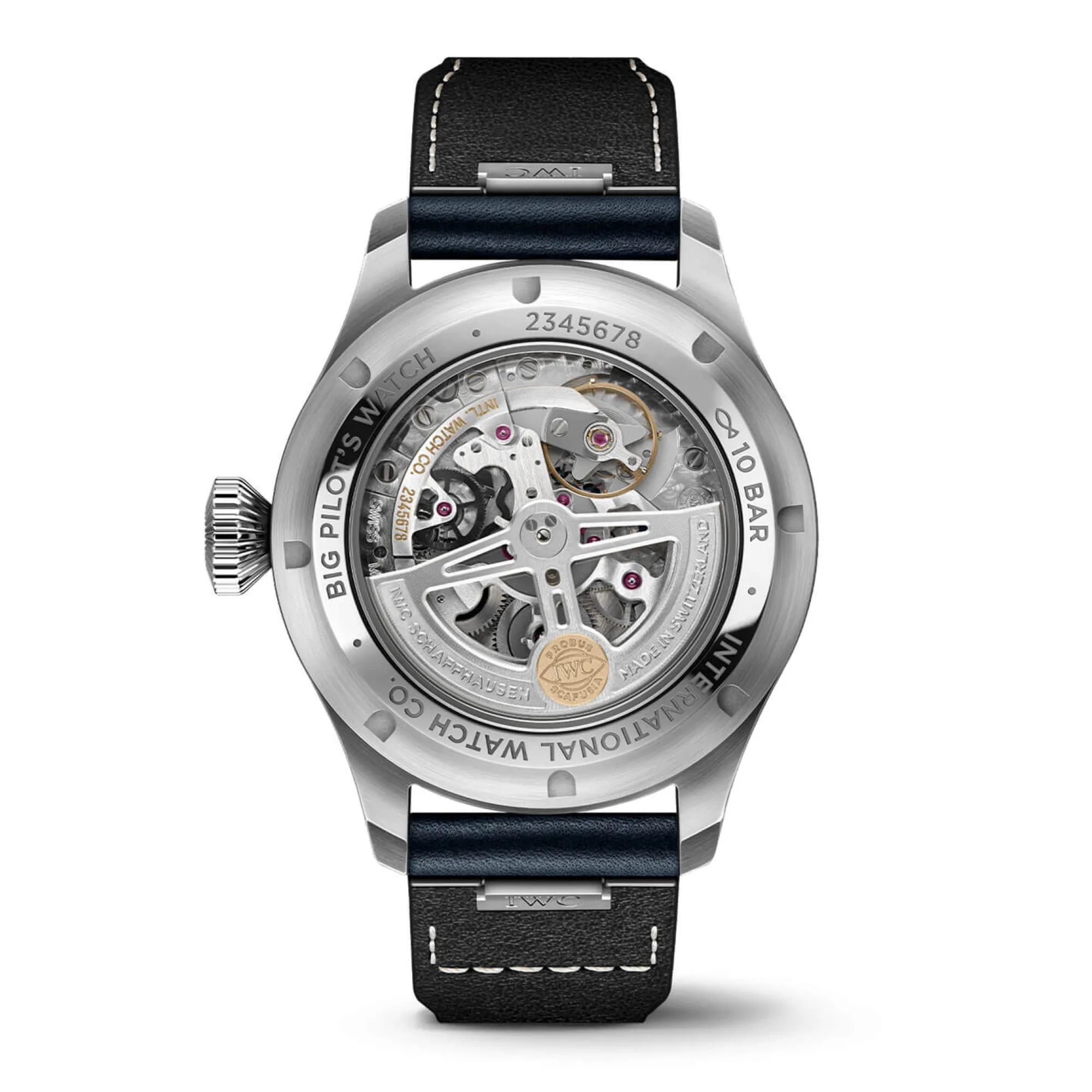 IWC Big Pilot's Watch 43 Blue Dial Leather, 43mm Outlet