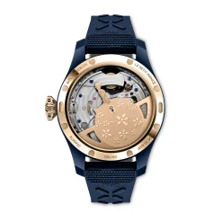 IWC Big Pilot’s Watch Perpetual Calendar Tourbillon Le Petit Prince Blue Dial Watch, 46.5mm Clearance