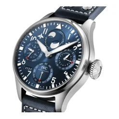 IWC Big Pilot's Watch Perpetual Calendar Blue Dial, 46.2mm Hot